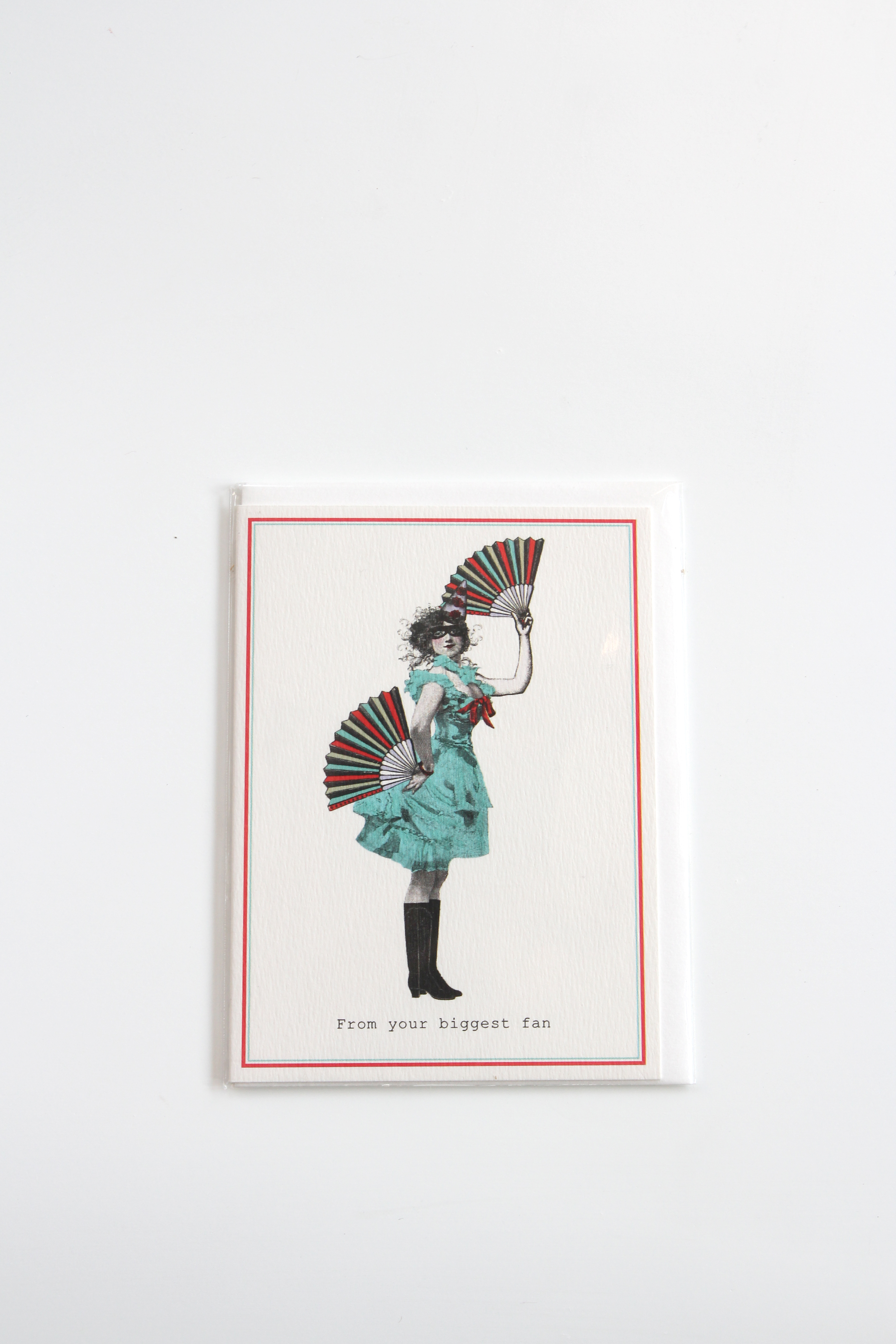 message card - dancer