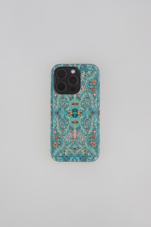 woven iphone case - mint