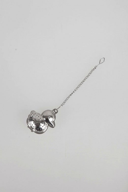 steel tea filter - duck