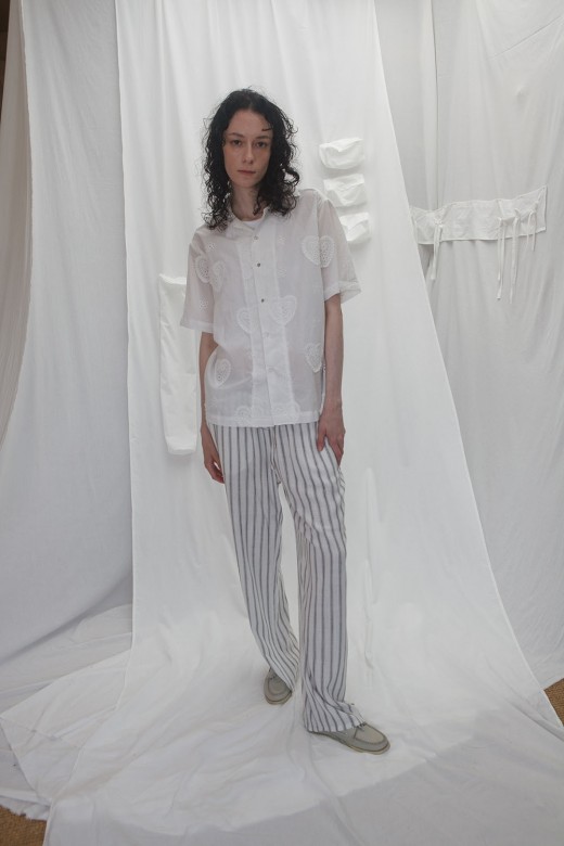 quinoa woven shirts - heart