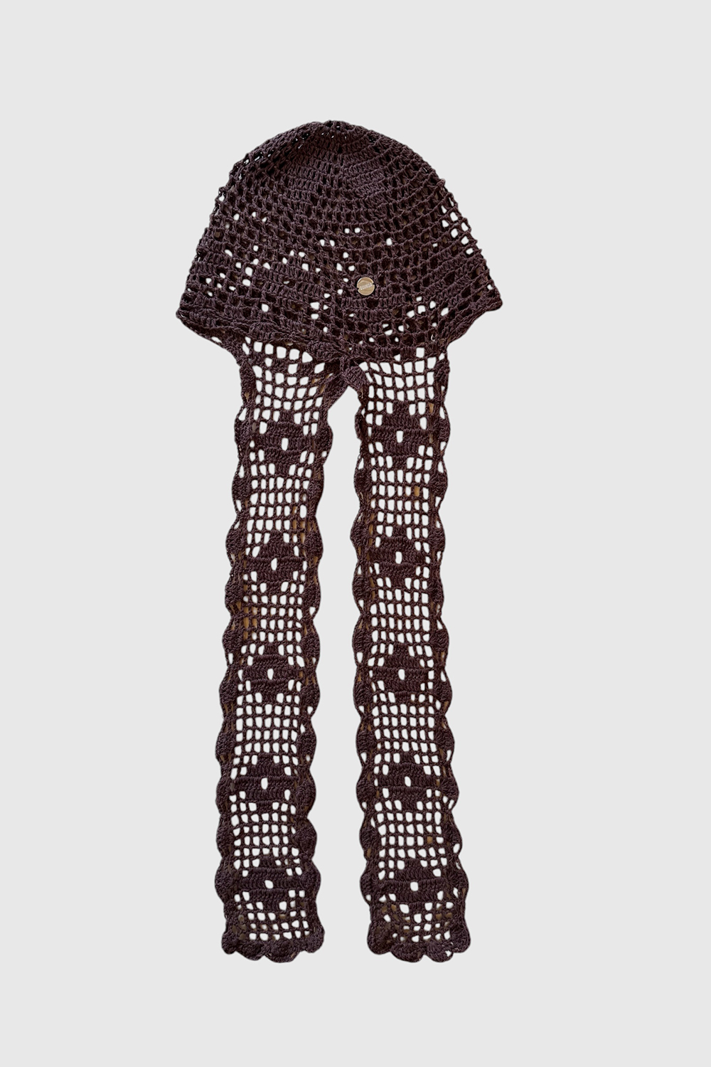 woven hat long ear - brown (예약11/17)