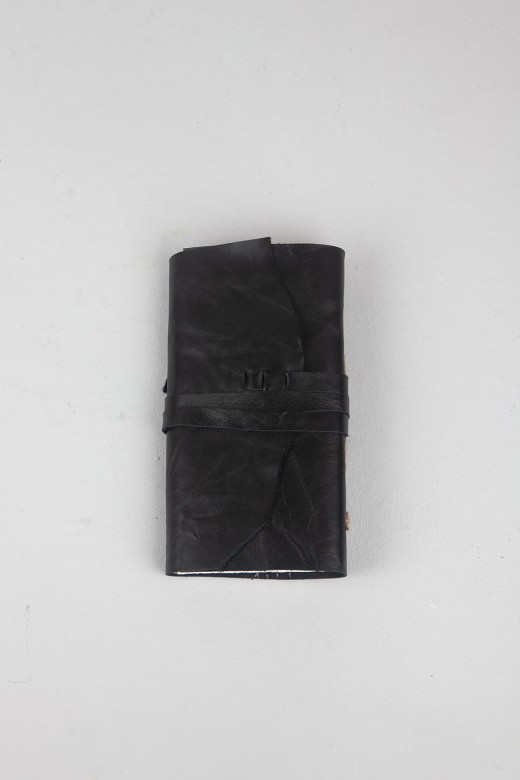 leather scroll book - long