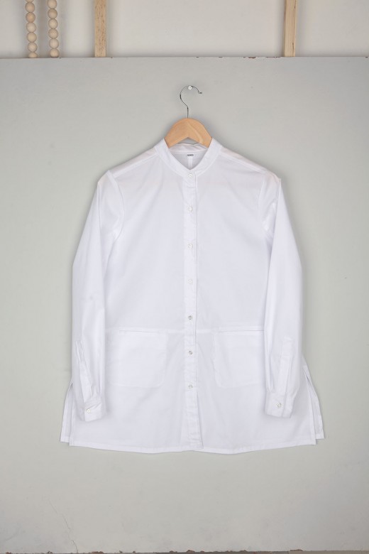 pocket cross cotton shirts