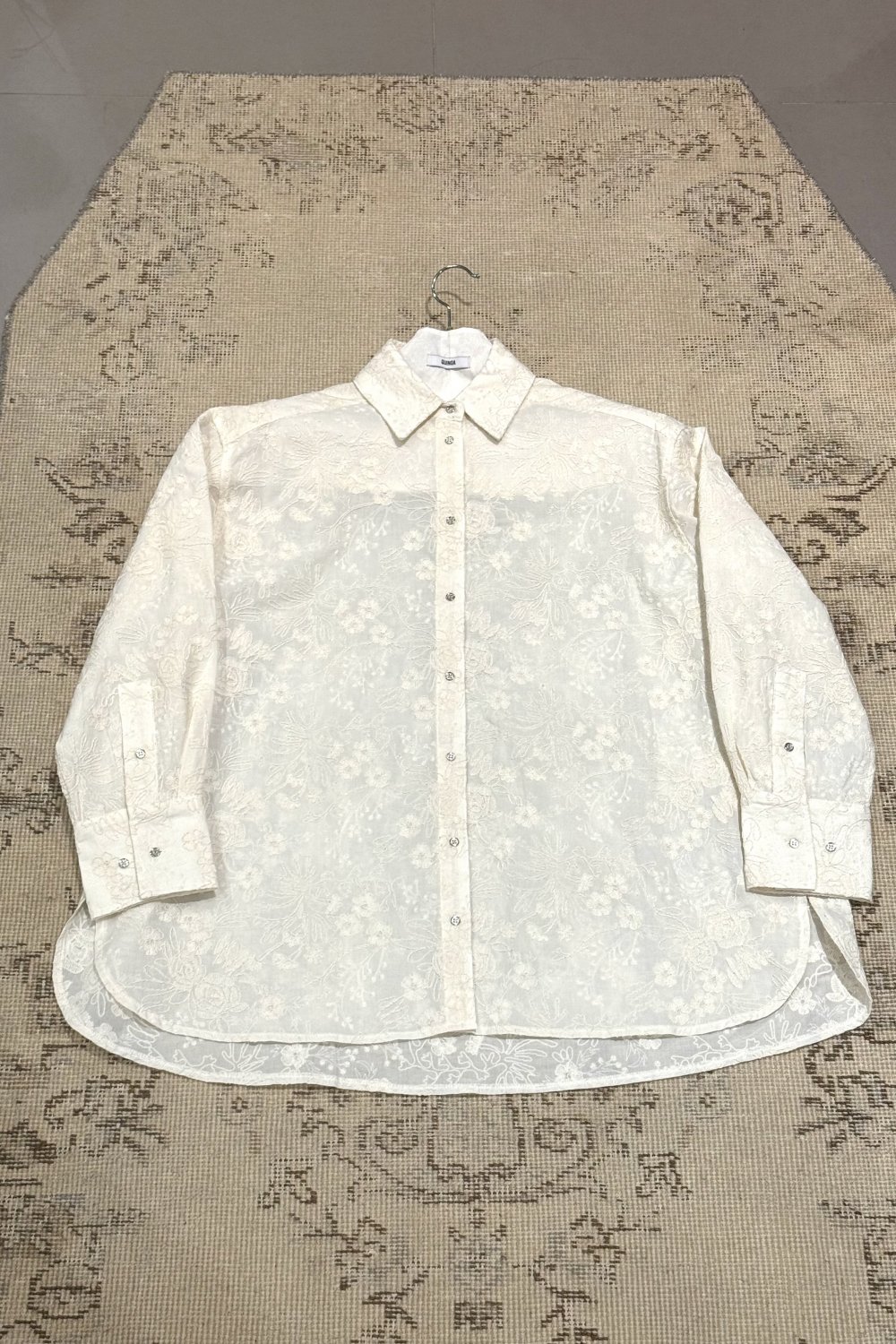 quinoa woven shirts - ecru