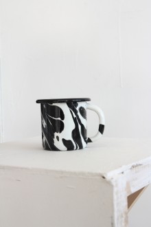 Enamel mug - marble