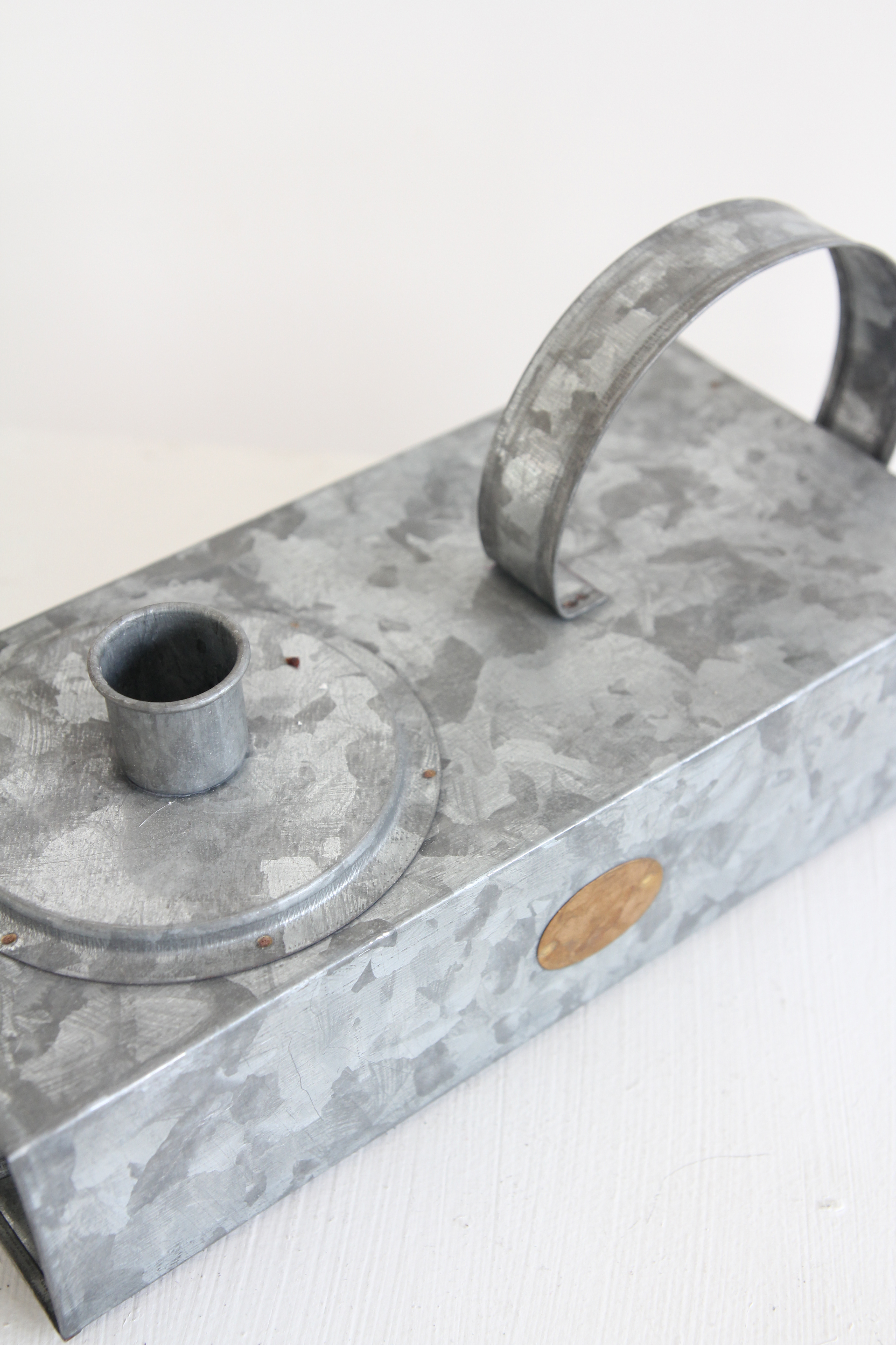 steel candle holder case