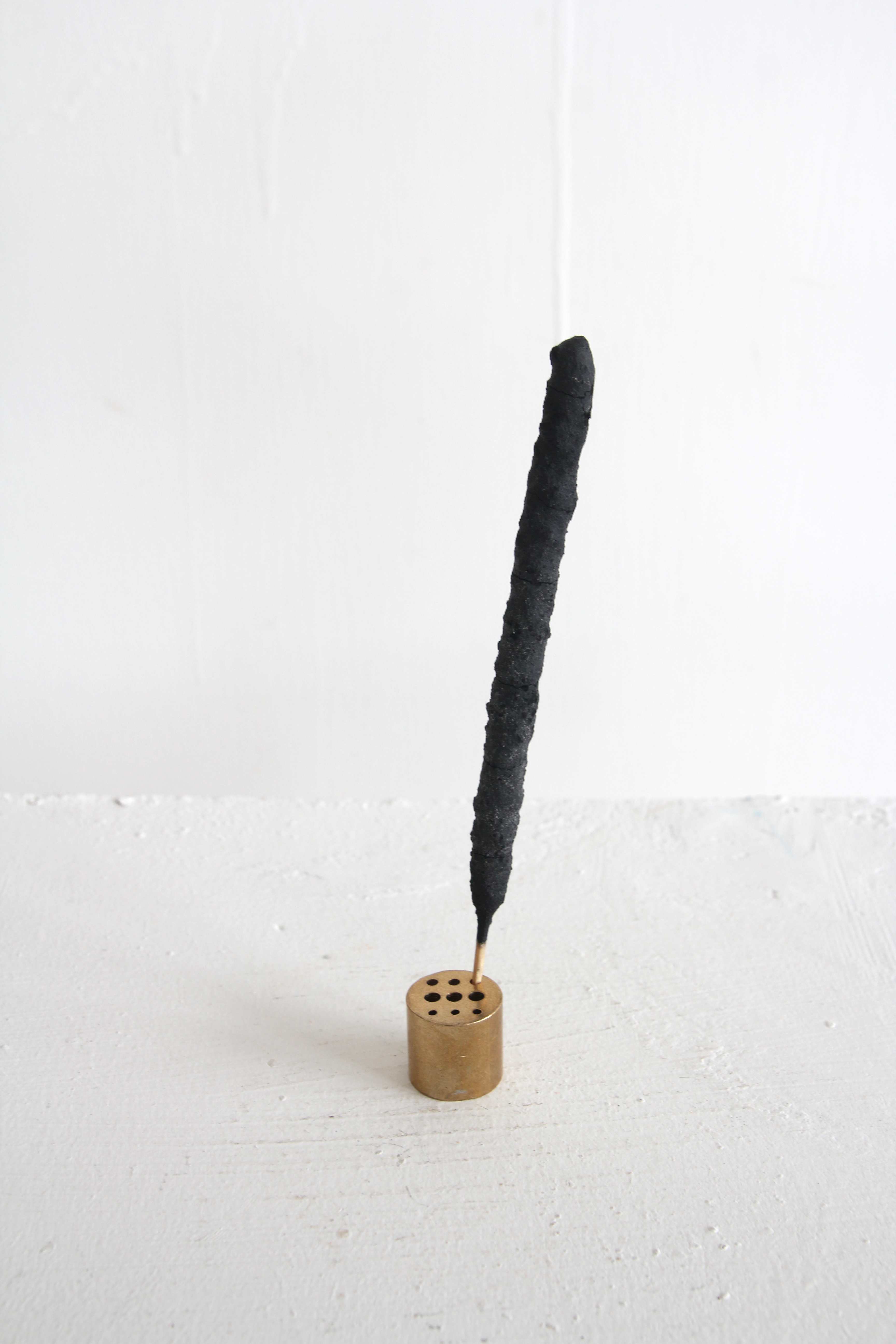 brass incense holder - big