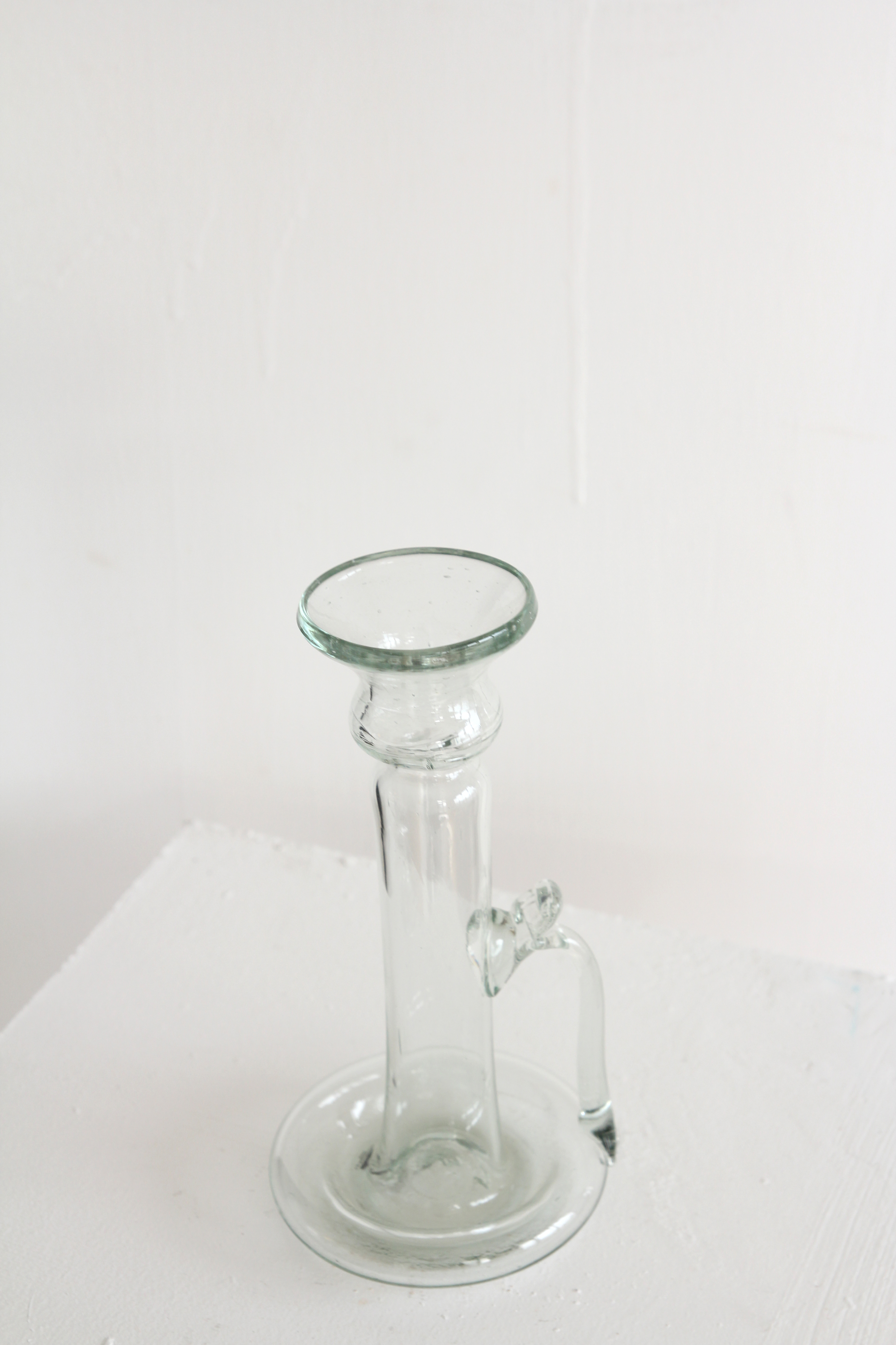 glass candle holder