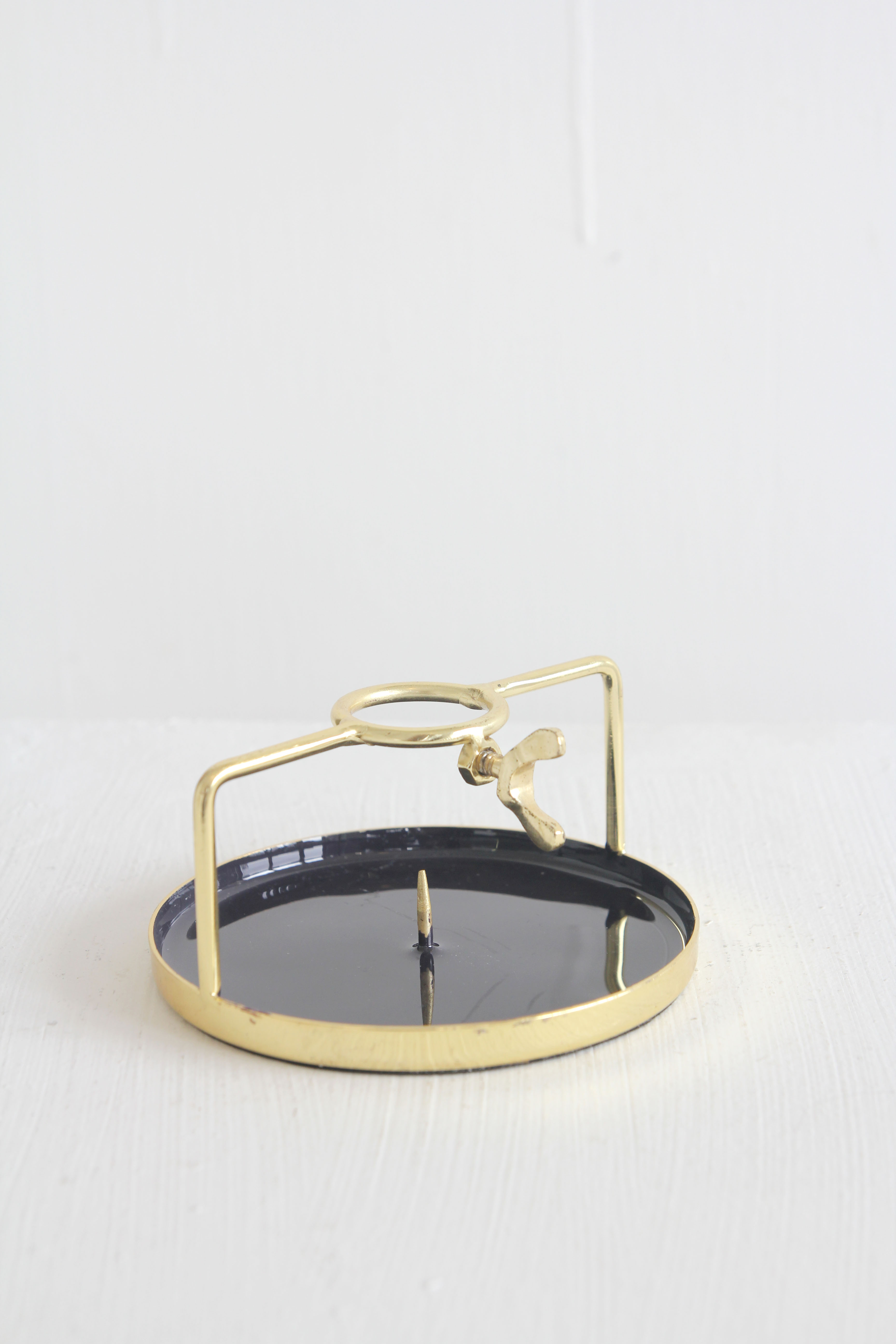 brass - candle holder