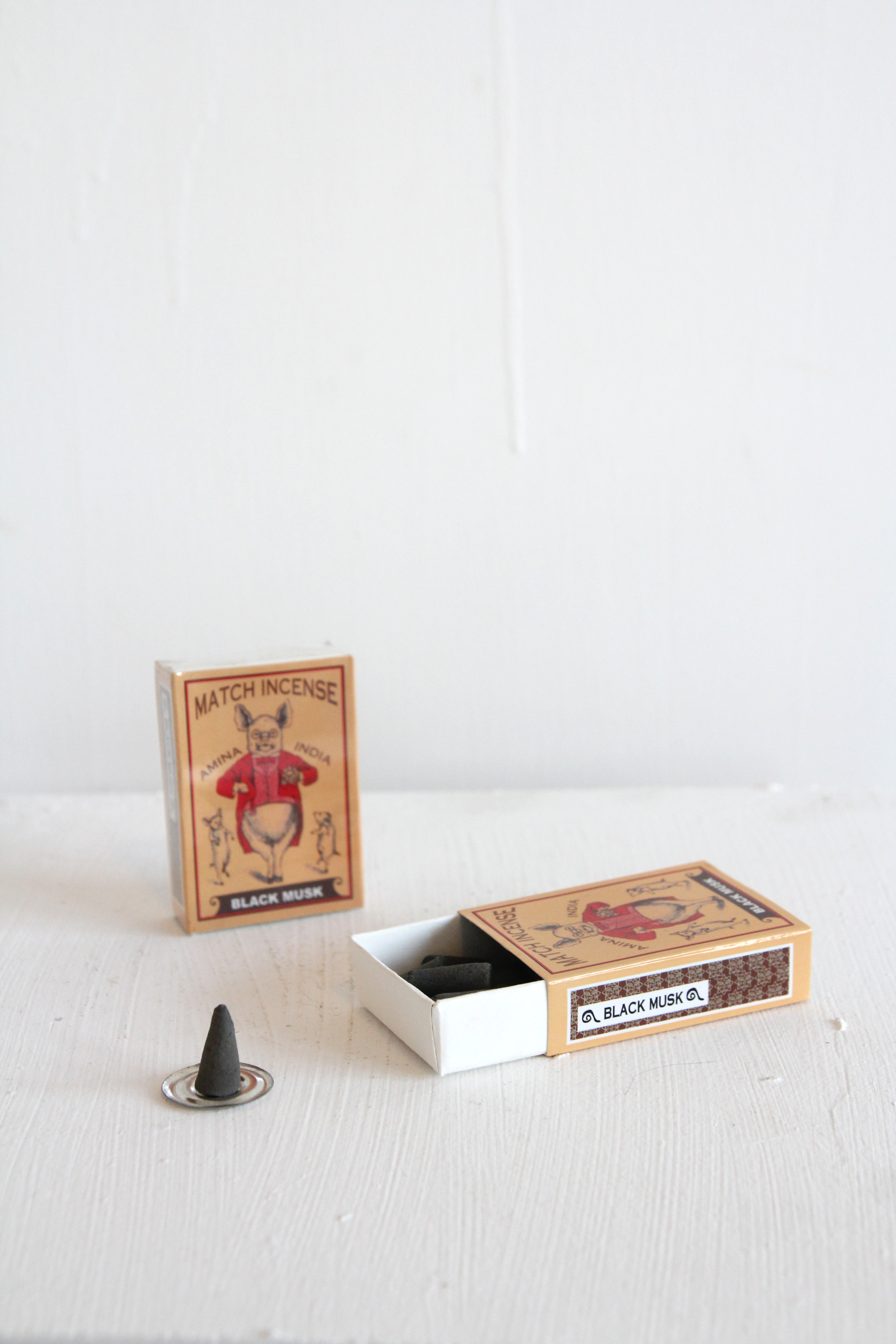 match incense - black musk