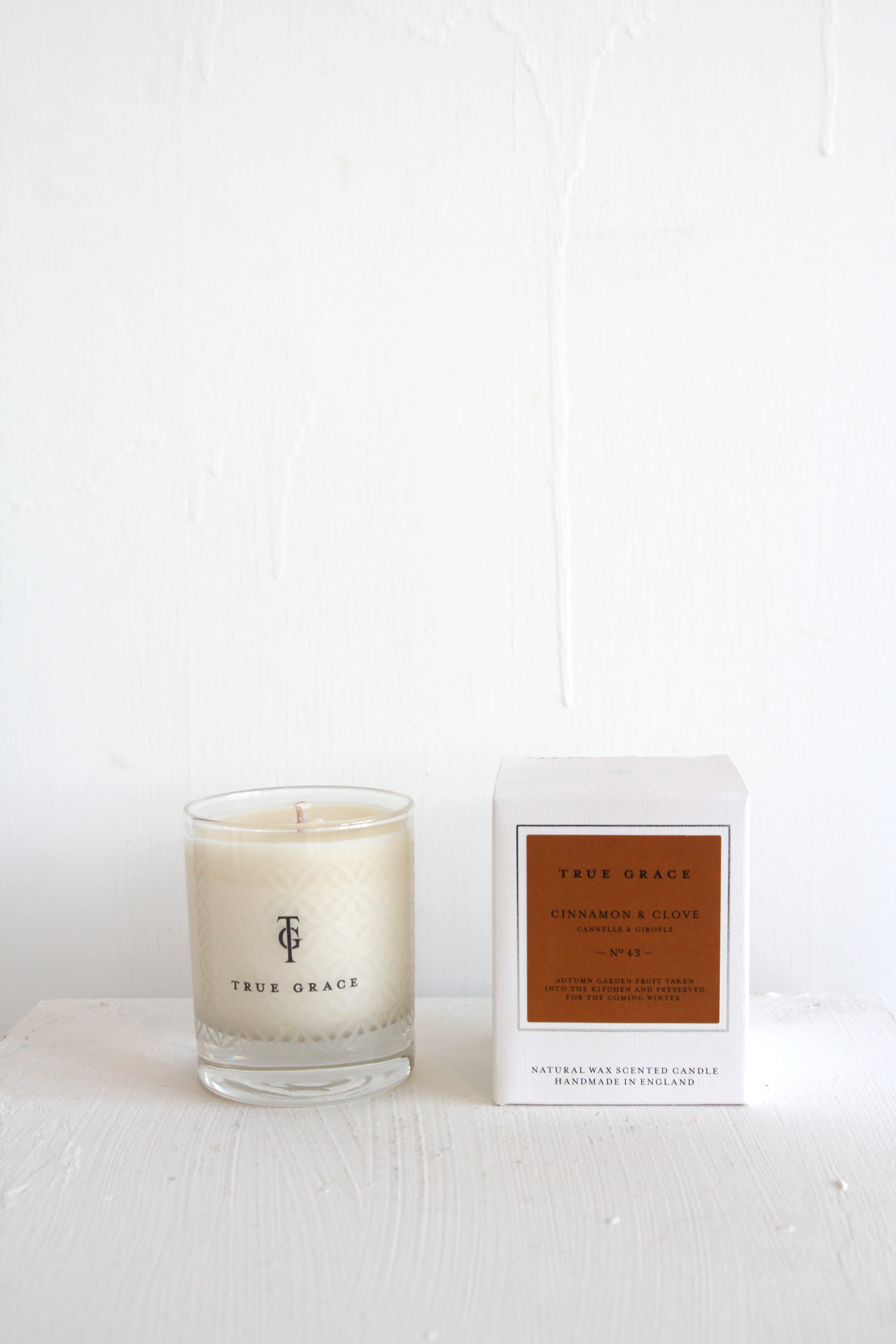 scent candle - cinnamon