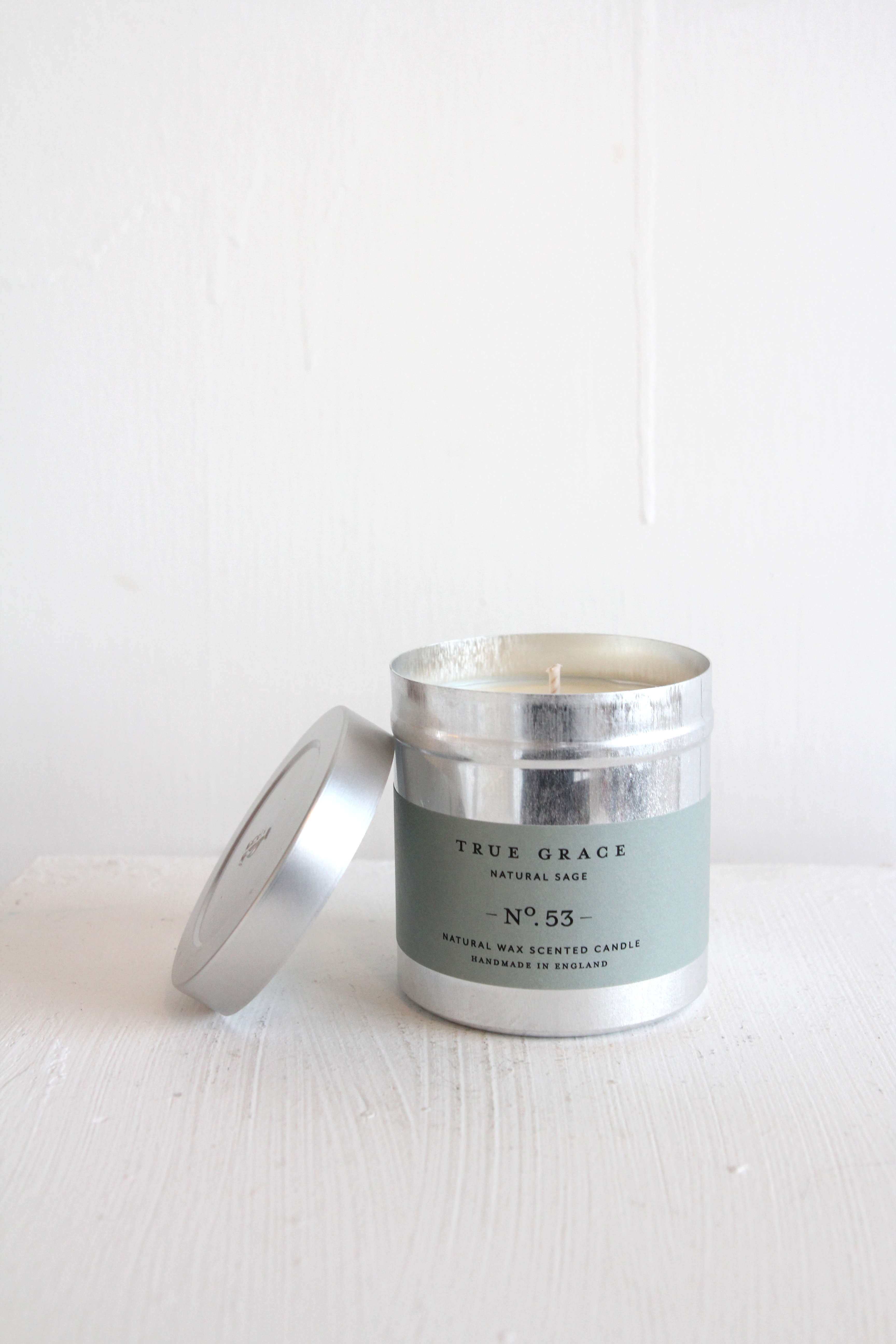 scent candle - natural sage