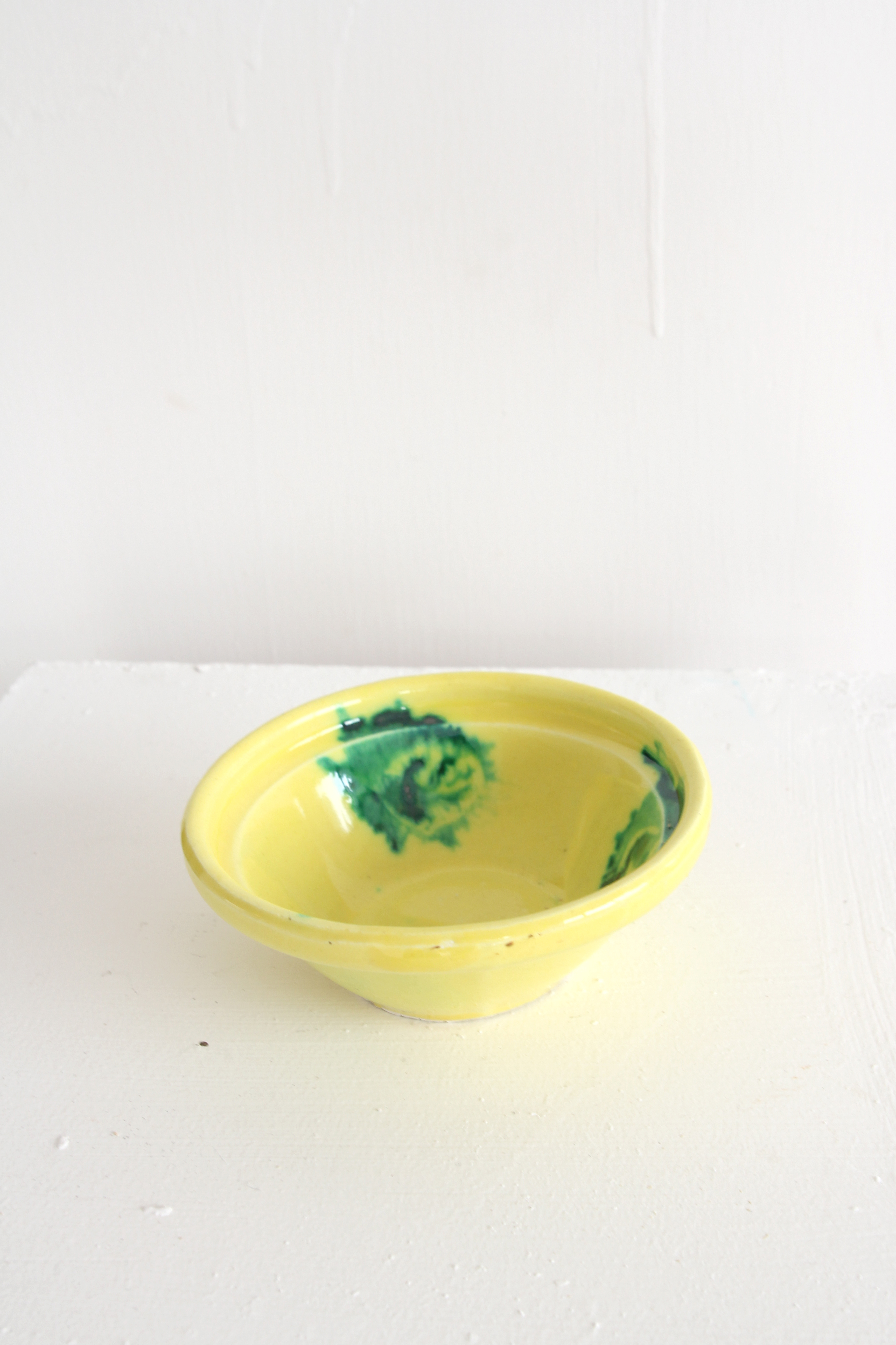 ceramic small bowl - yellow