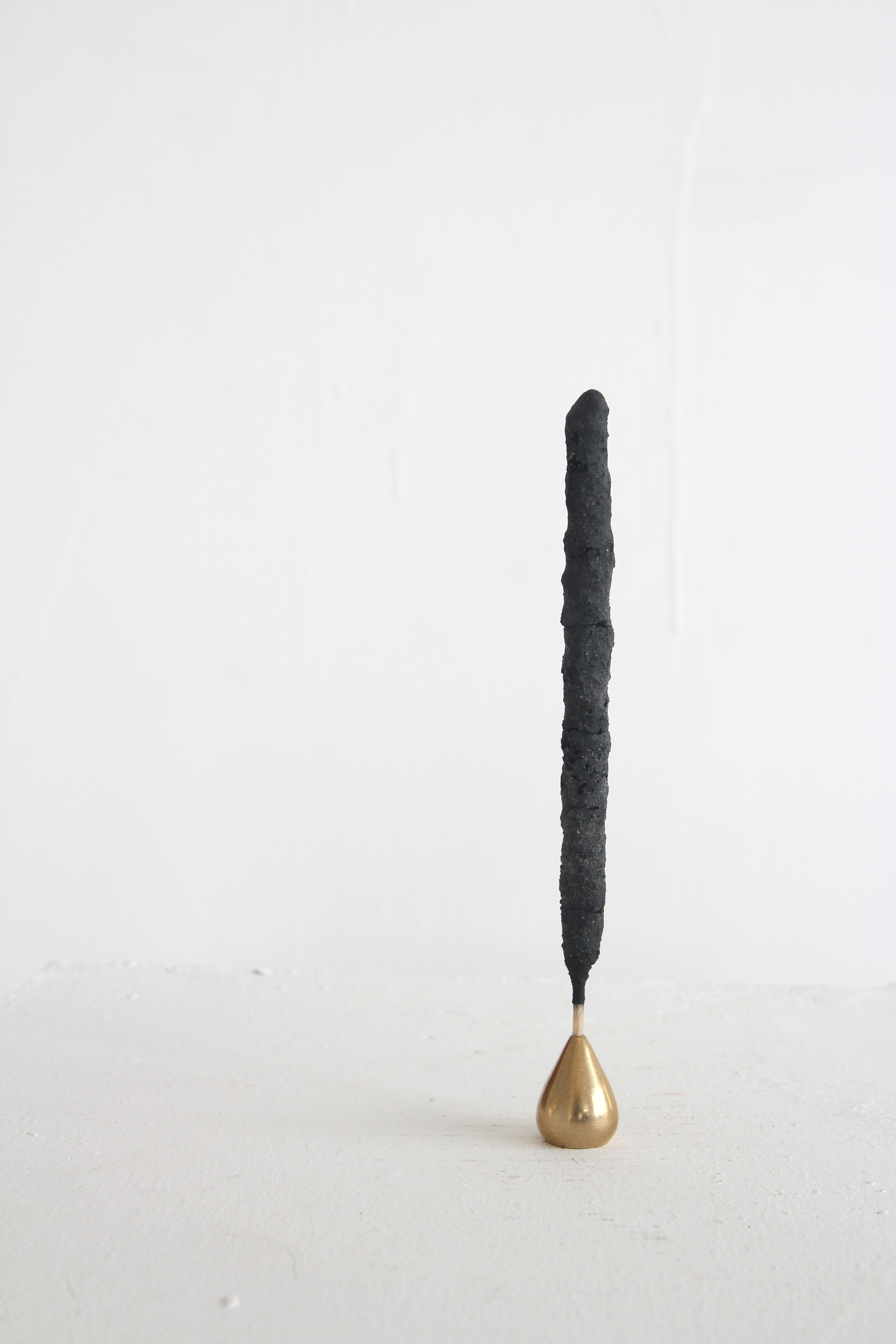 brass incense holder - drop