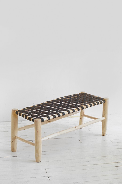 leather bench - BN