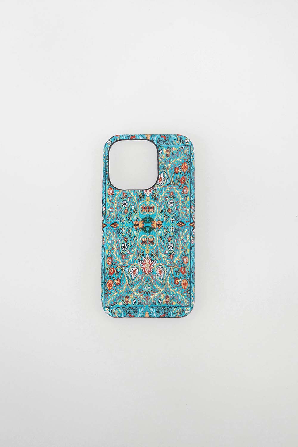 woven iphone case - mint