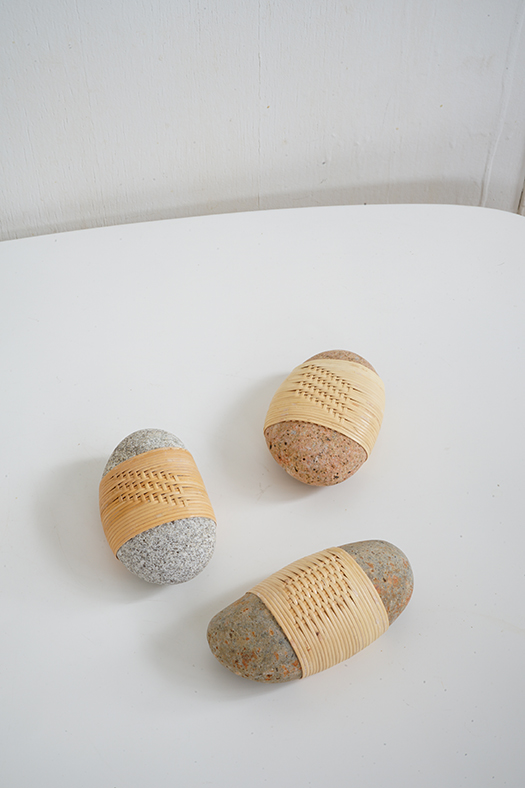 woven stone object