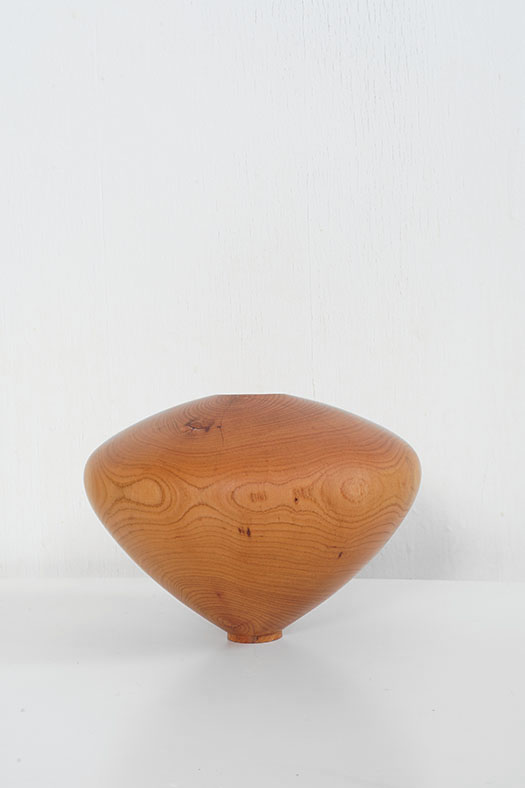 wooden vase