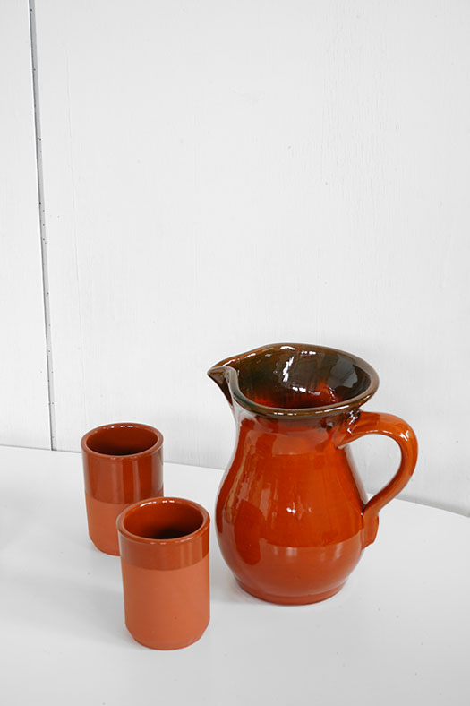 terracotta cup