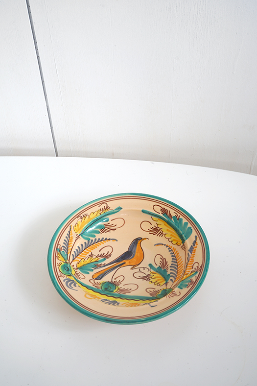 ceramic plate-bird