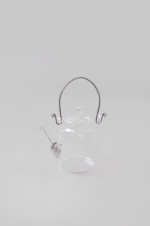 glass teapot