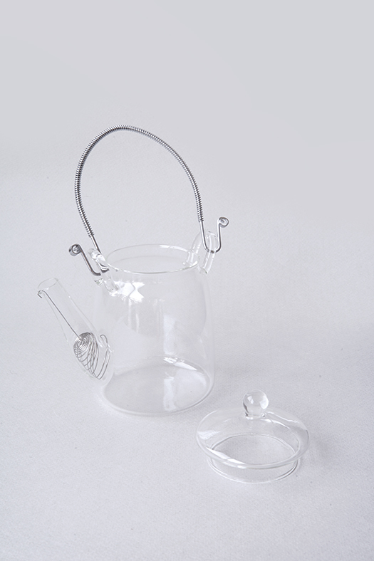 glass teapot