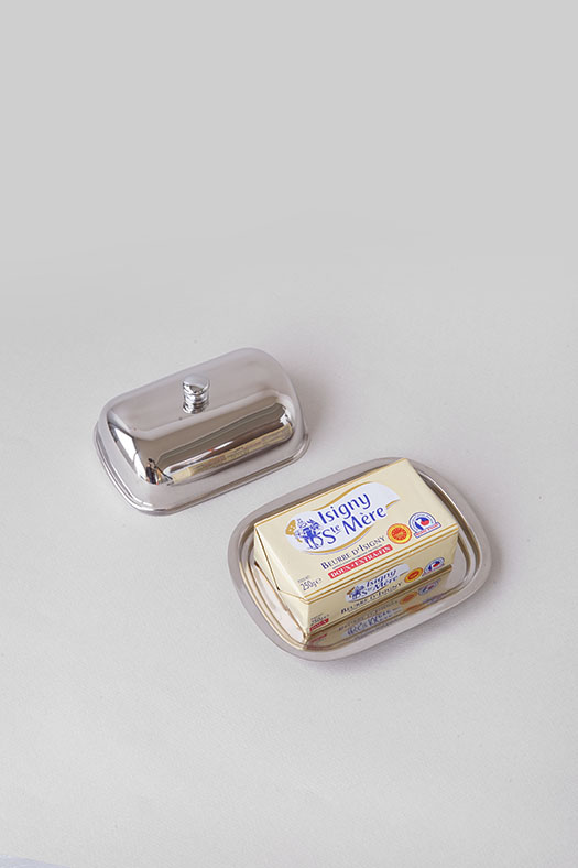 steel butter case