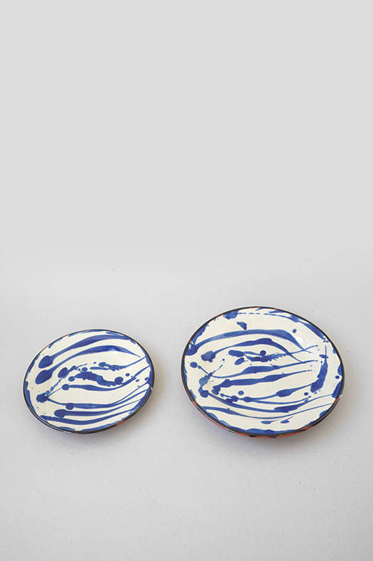 spalsh dish L - cobalt