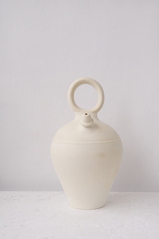 salt clay vase - oval M