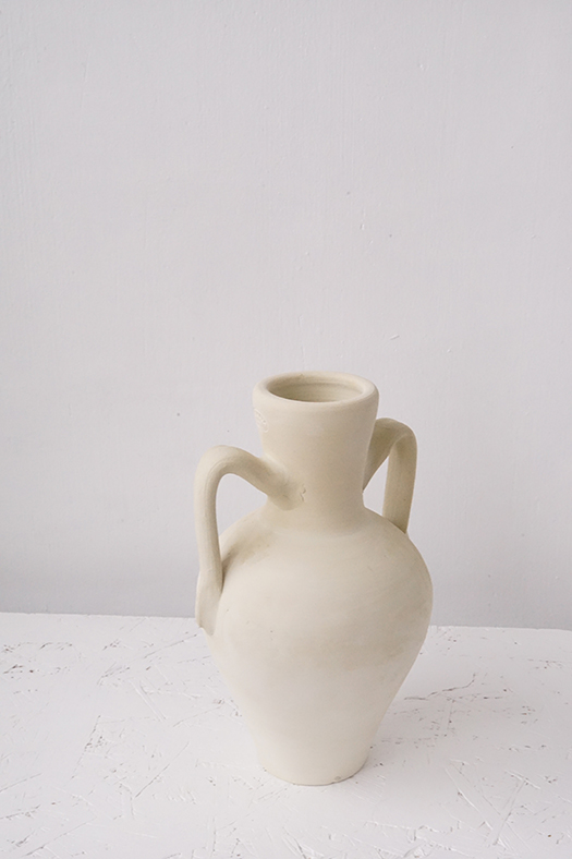 salt clay vase handle - M