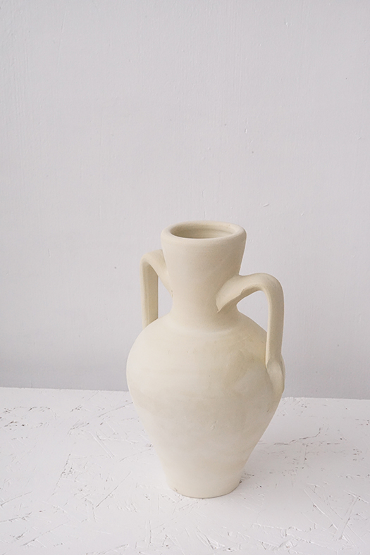 salt clay vase handle - M