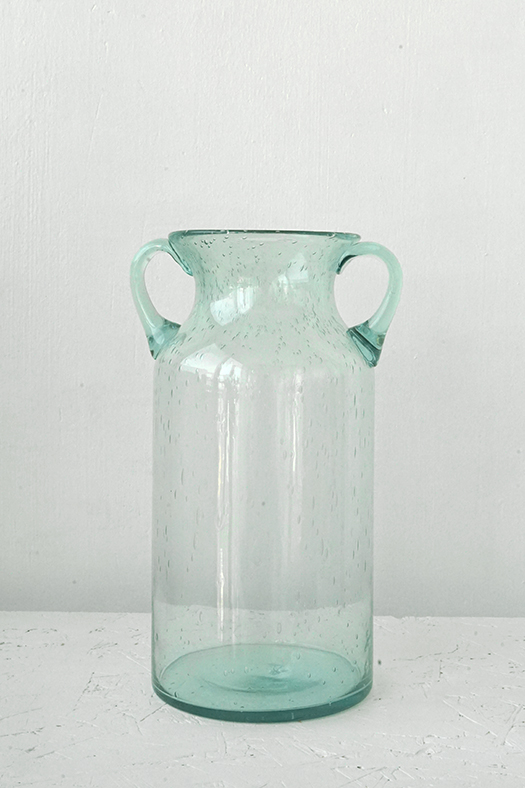 blown clear vase series