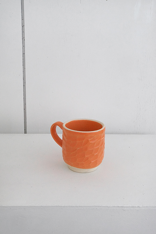 mug - carved