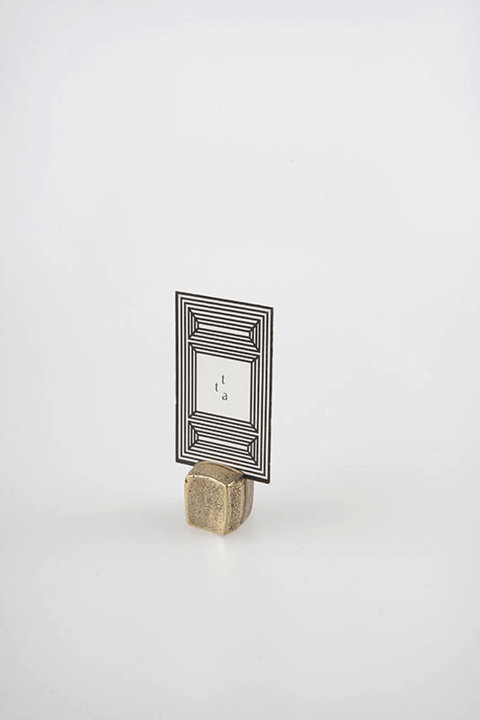 brass memo holder series