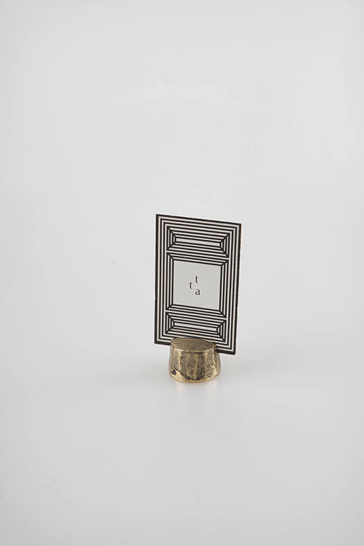 brass memo holder series