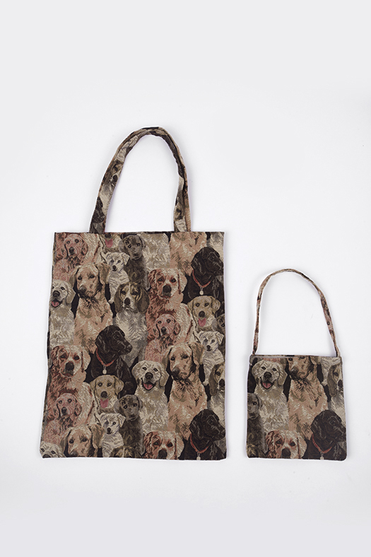 animal jacquard bag - mini