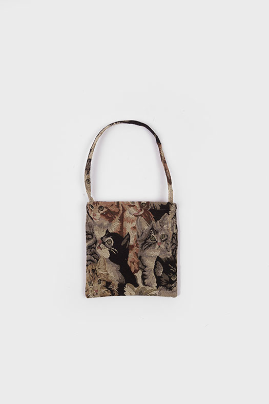 animal jacquard bag - mini