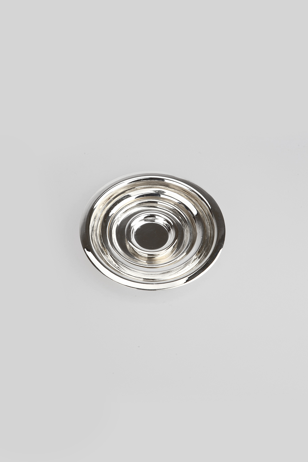 silver tray - circle