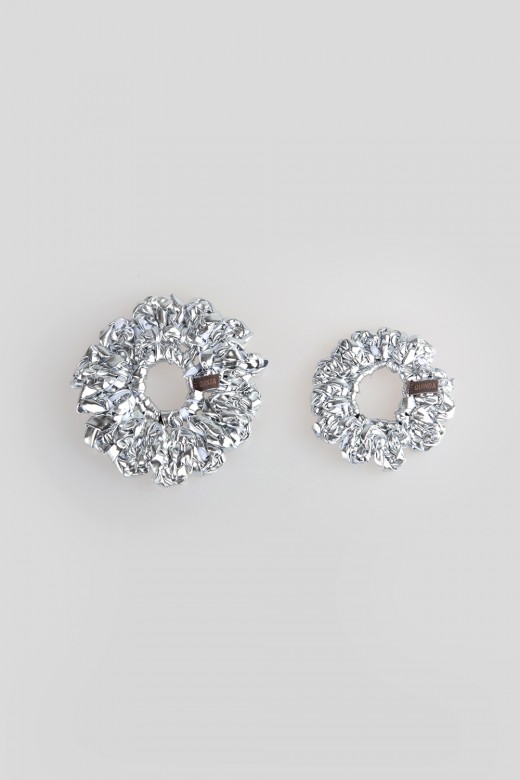 musk scrunch - silver