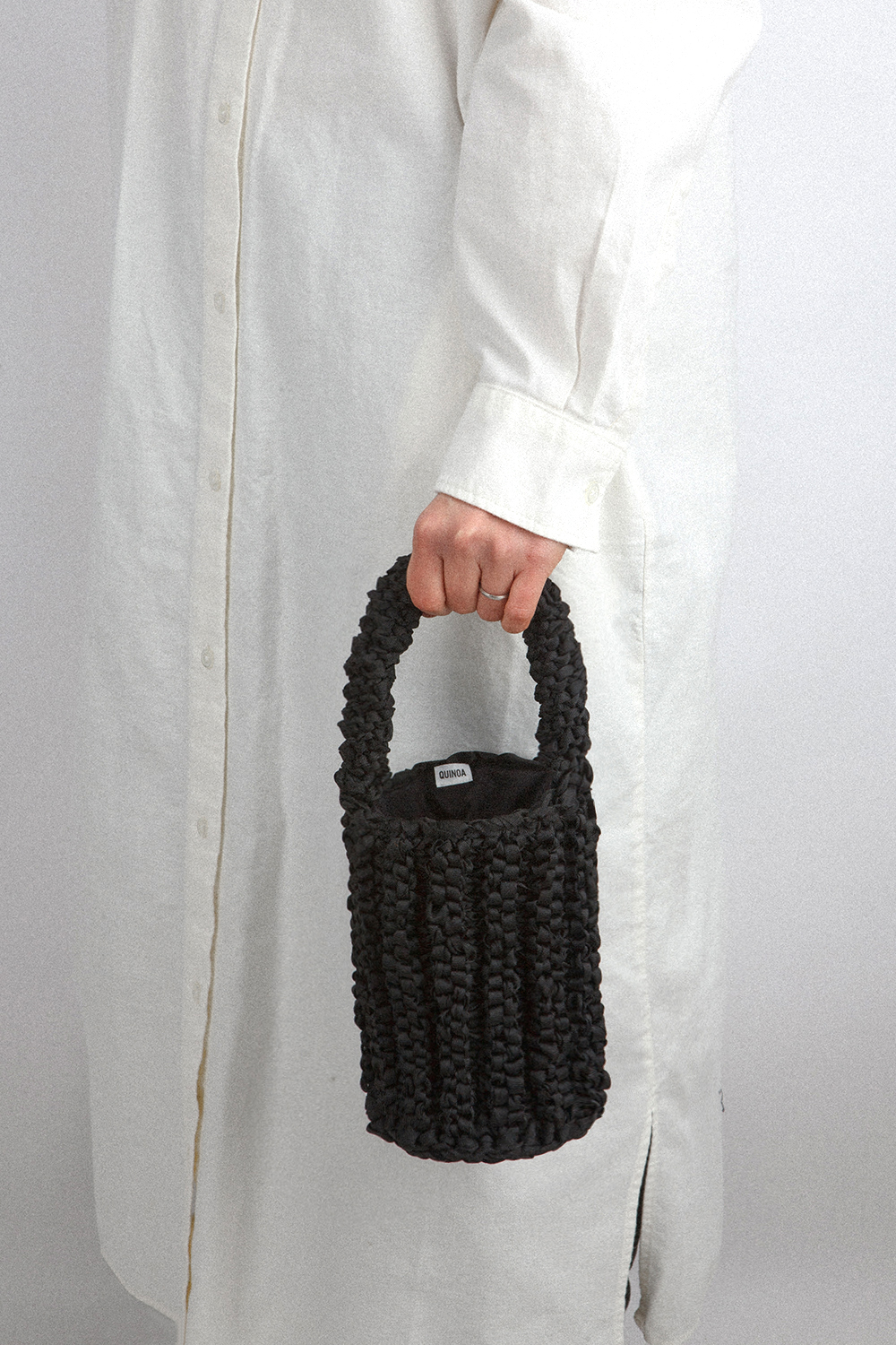 canele bag - charcoal