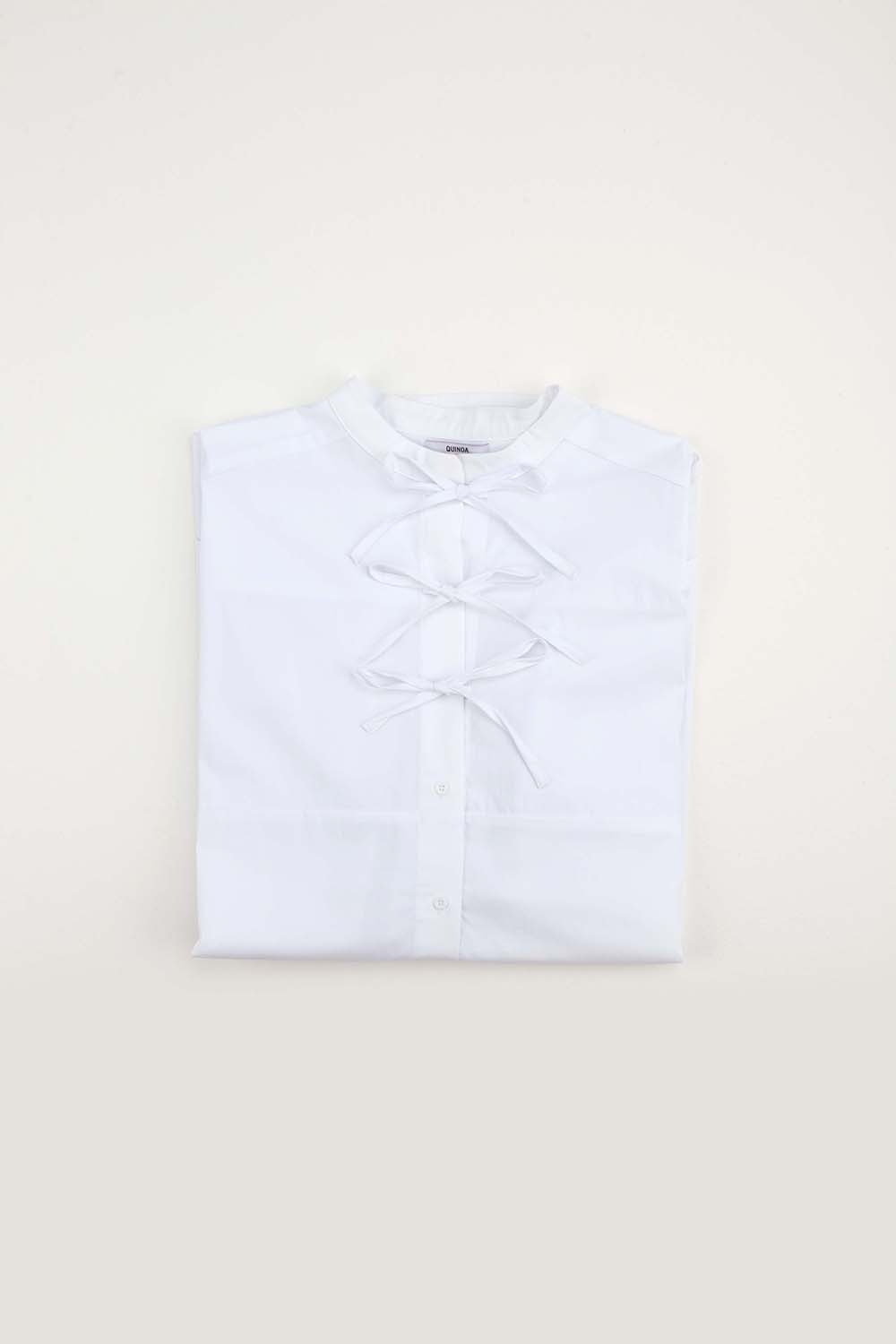 QUINOA- cotton knot - white