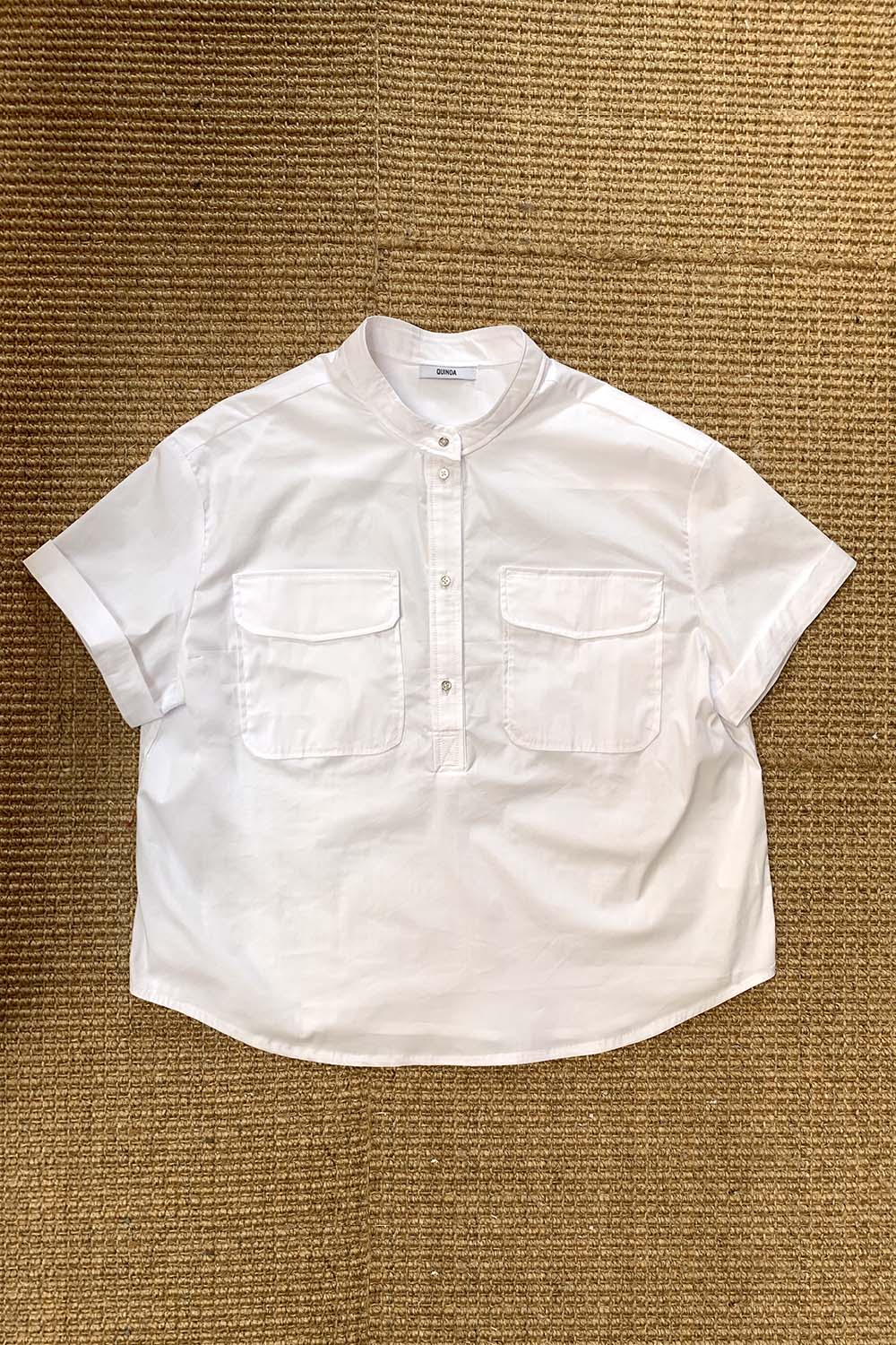 quinoa pocket short shirts