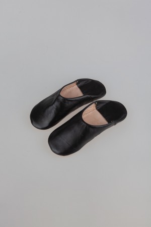 berber shoes - black