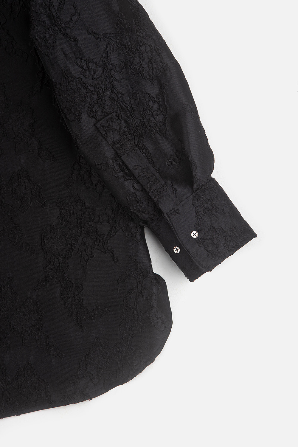 quinoa woven shirts - black