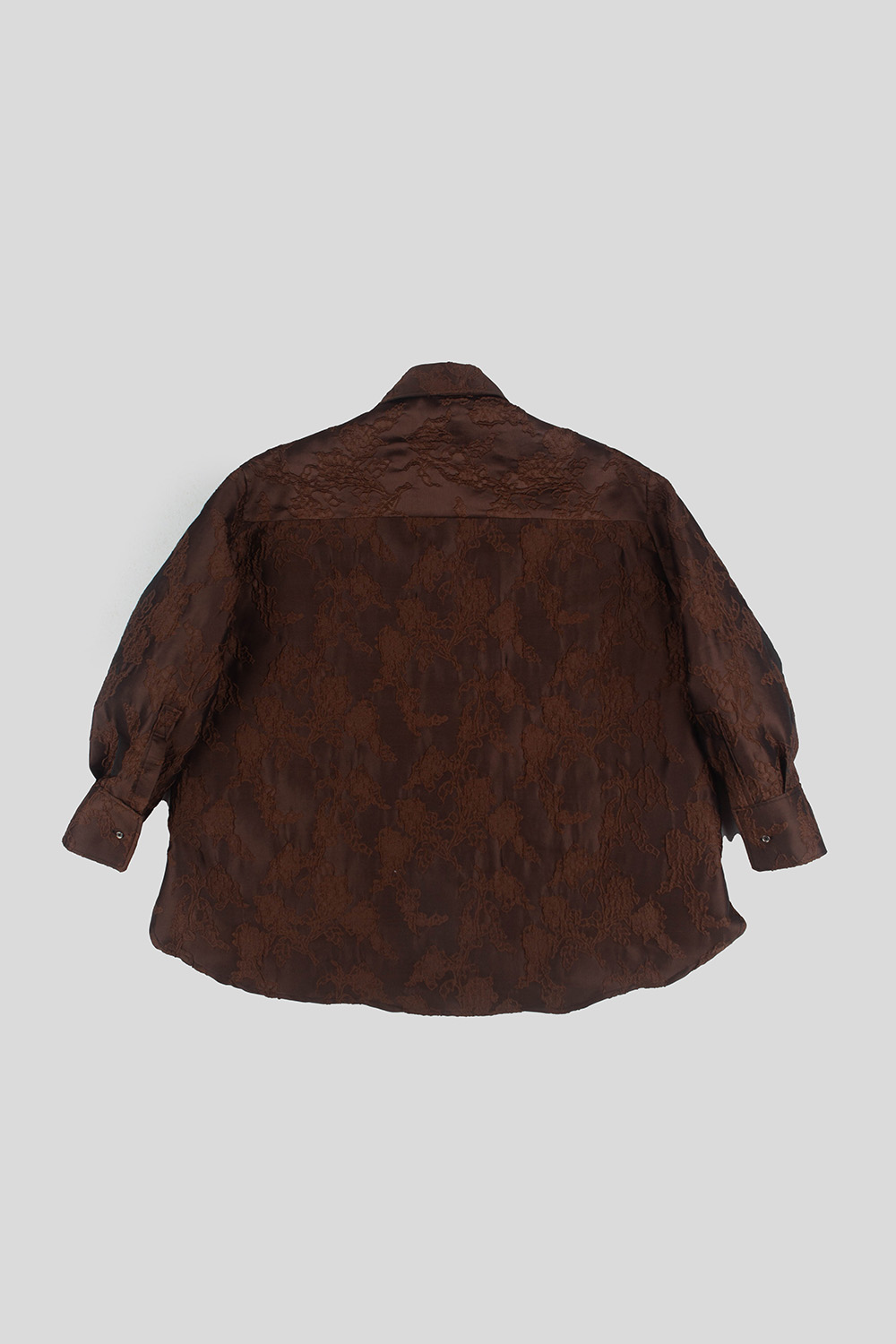 quinoa woven shirts - brown