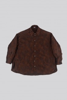 quinoa woven shirts - brown