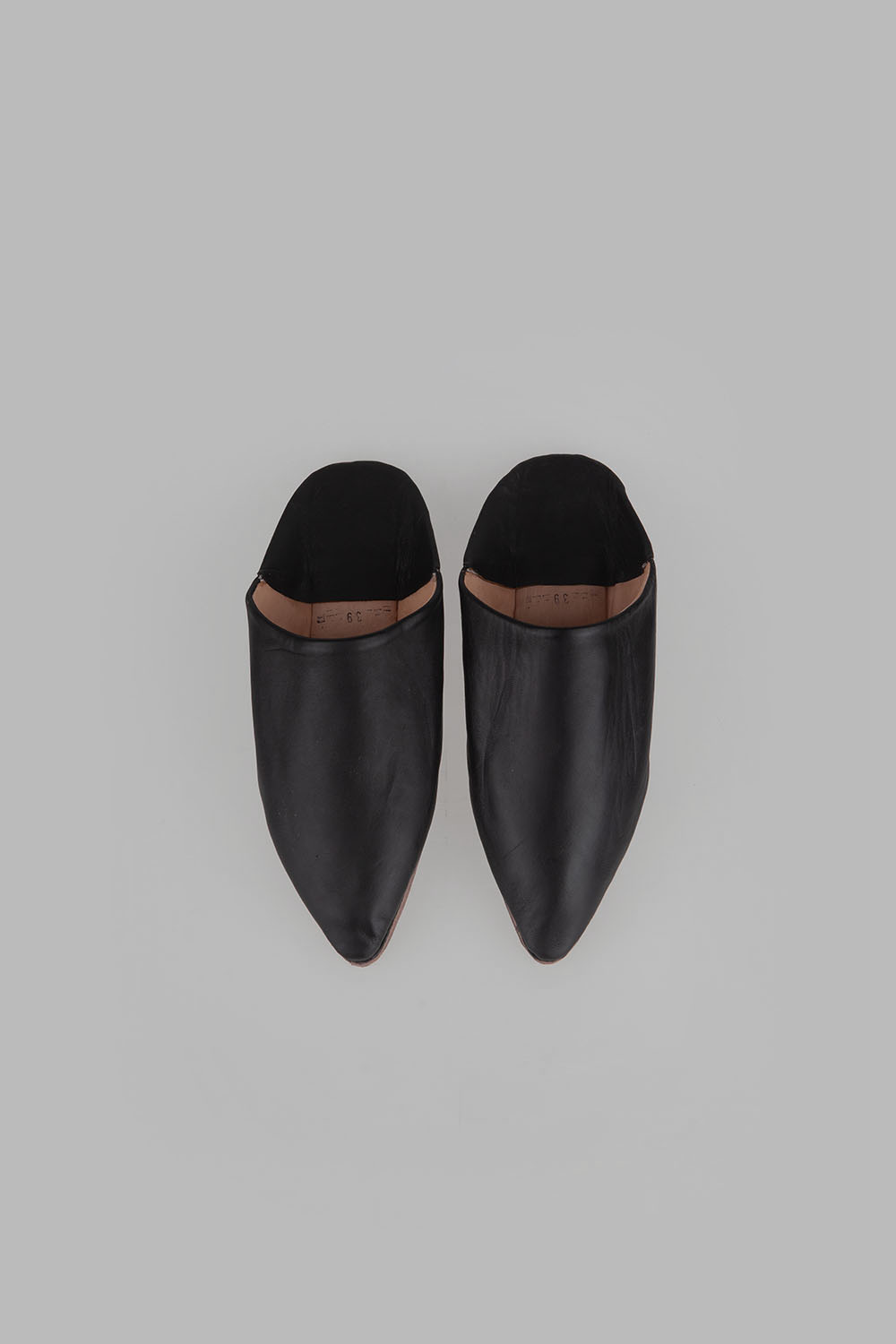 pintail slipper - black