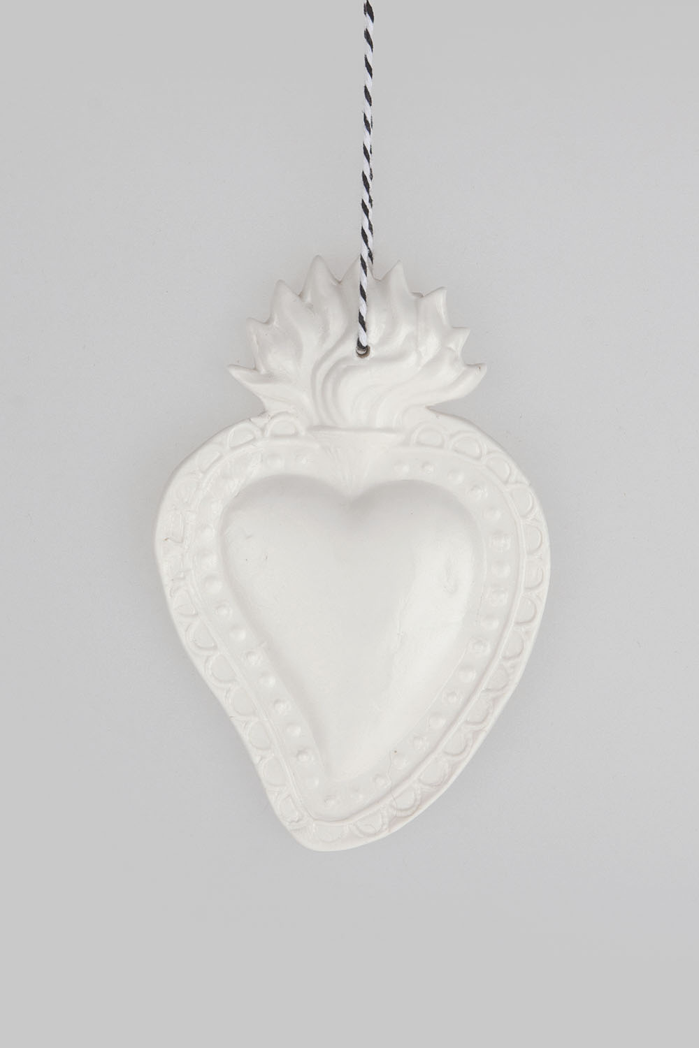 ceramic wall ornament - hearts