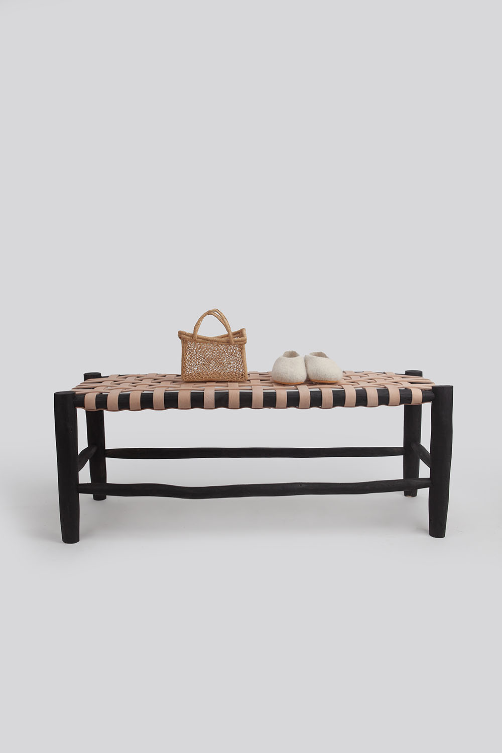 leather bench - NB