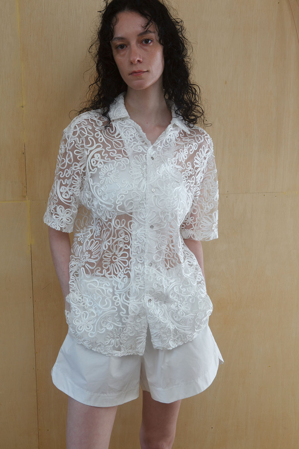quinoa woven shirts - drawing